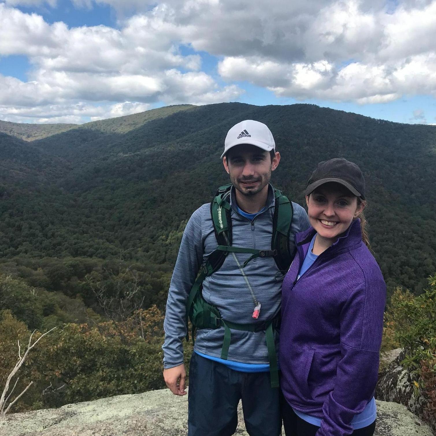 Hiking in Shenadoah National Park