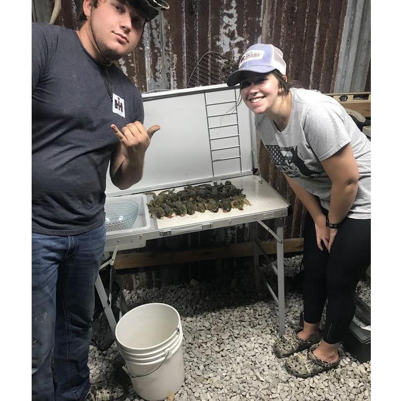 First-time Natashia went Frog Gigging