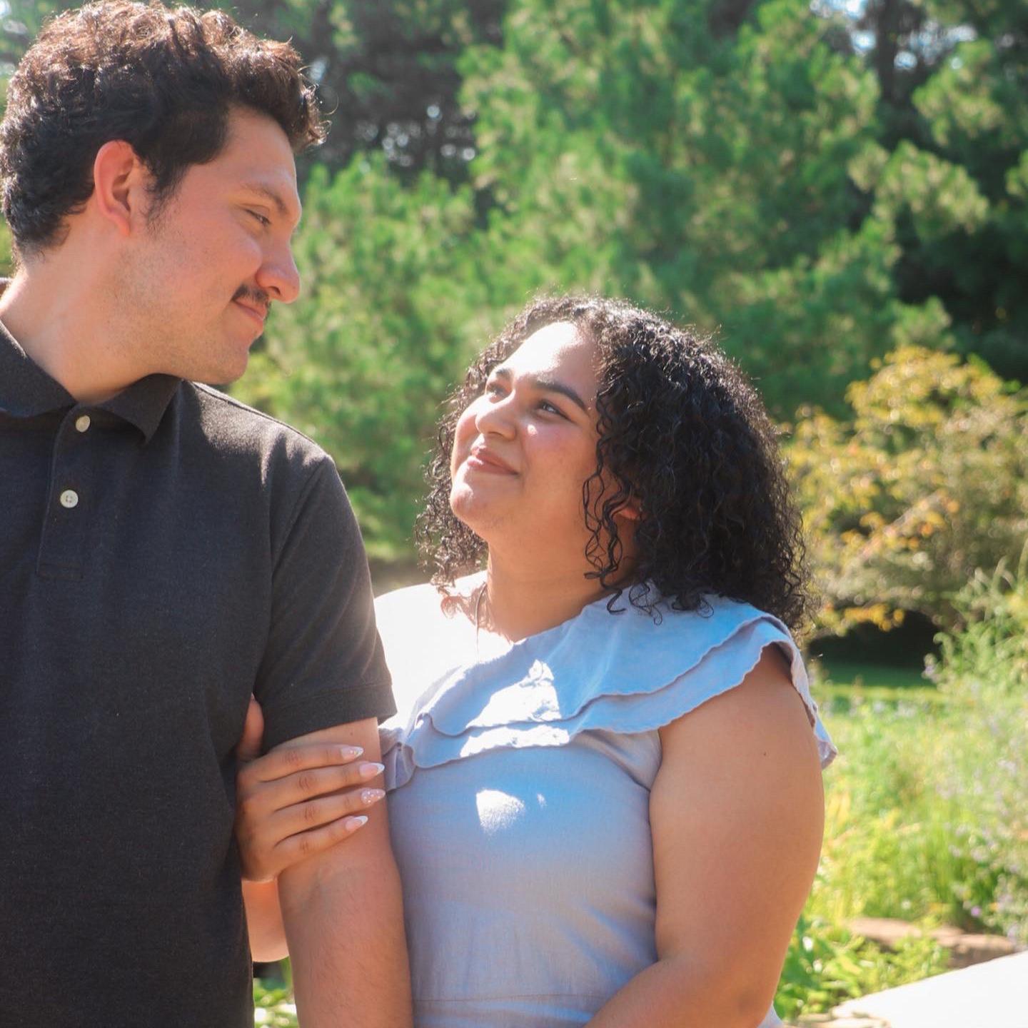 Engagement photo shoot