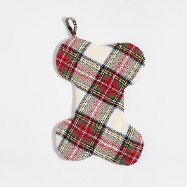 Stewart Plaid Pet Stocking, Medium