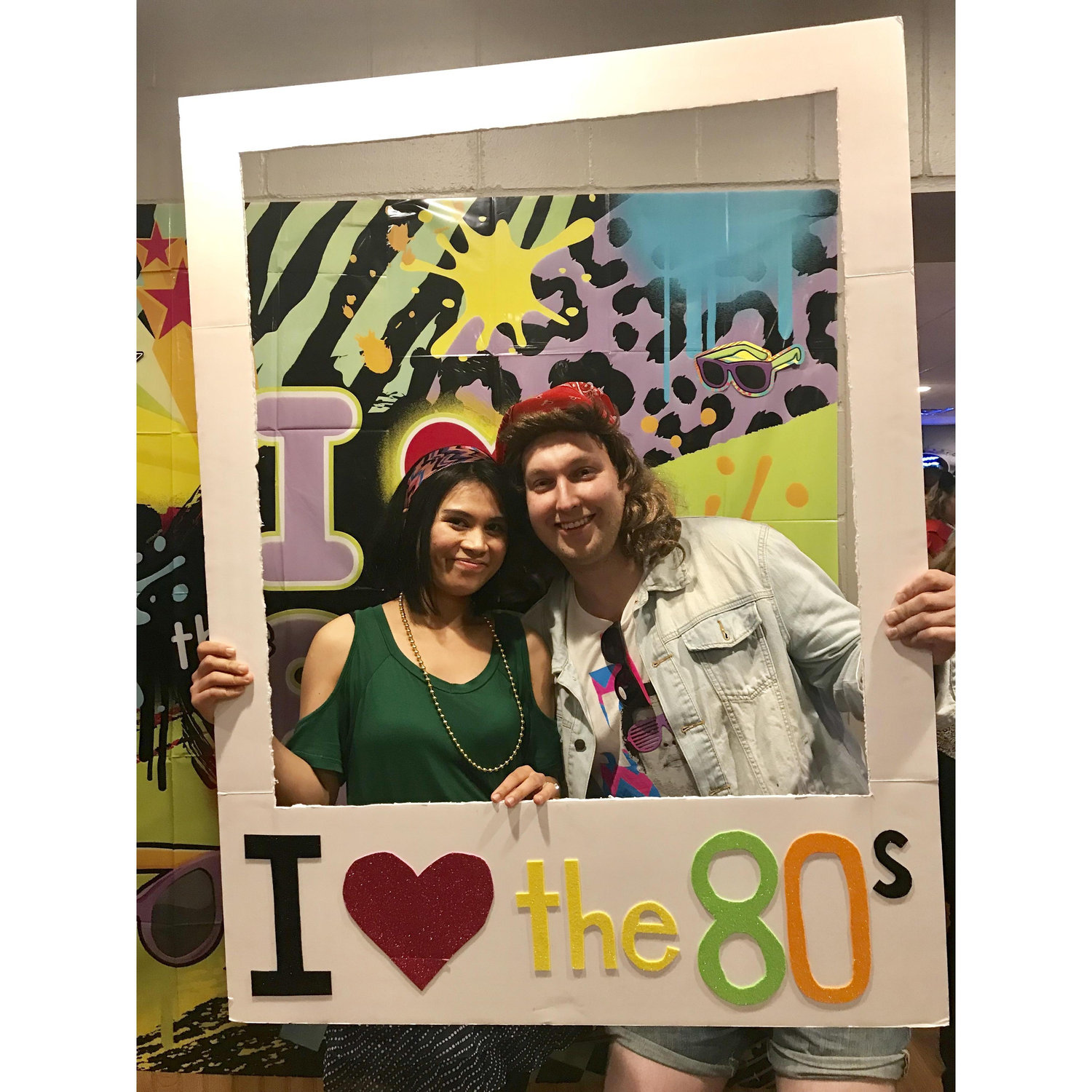 At Sophia’s 50th birthday party.