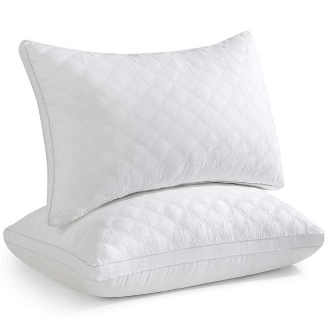 Oubonun Bed Pillows for Sleeping 2 Pack, Down Alternative Pillows for Stomach Side Sleeper, Pillows Queen Size Set of 2, 20x30 Inch