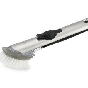 OXO Stainless-Steel Soap Dispensing Dish Brush