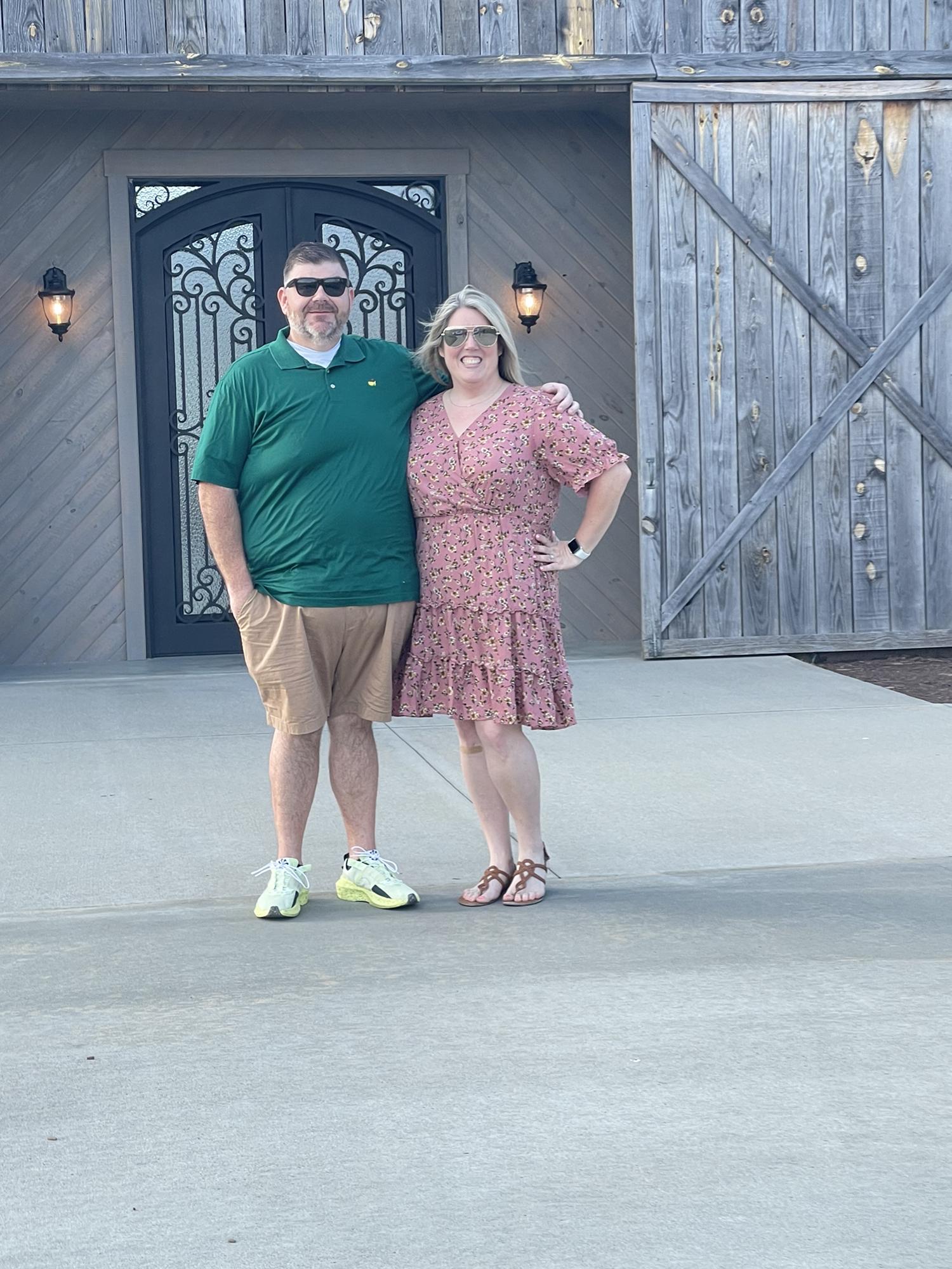 They day we picked our venue!
