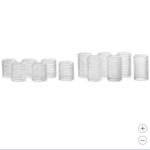 Jupiter by Fortessa DOF and Beverage Glass, Set of 12