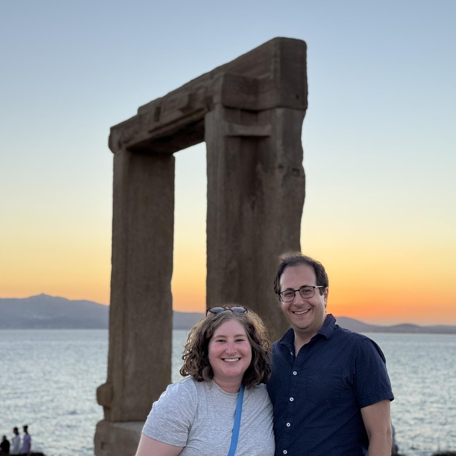 Portara in Naxos, Greece