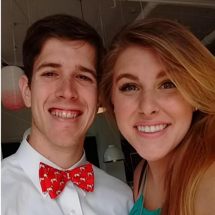 One of our first dinner dates!