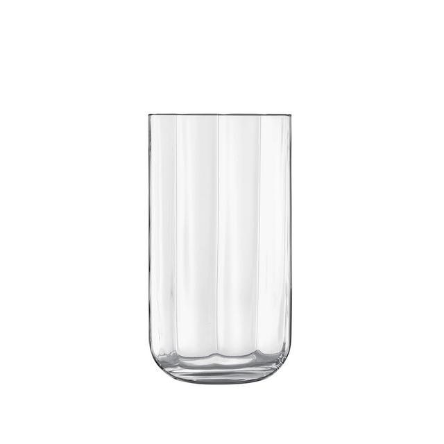 Luigi Bormioli Jazz All Purpose Beverage/HiBall Glass 15.25oz, Set of 4,