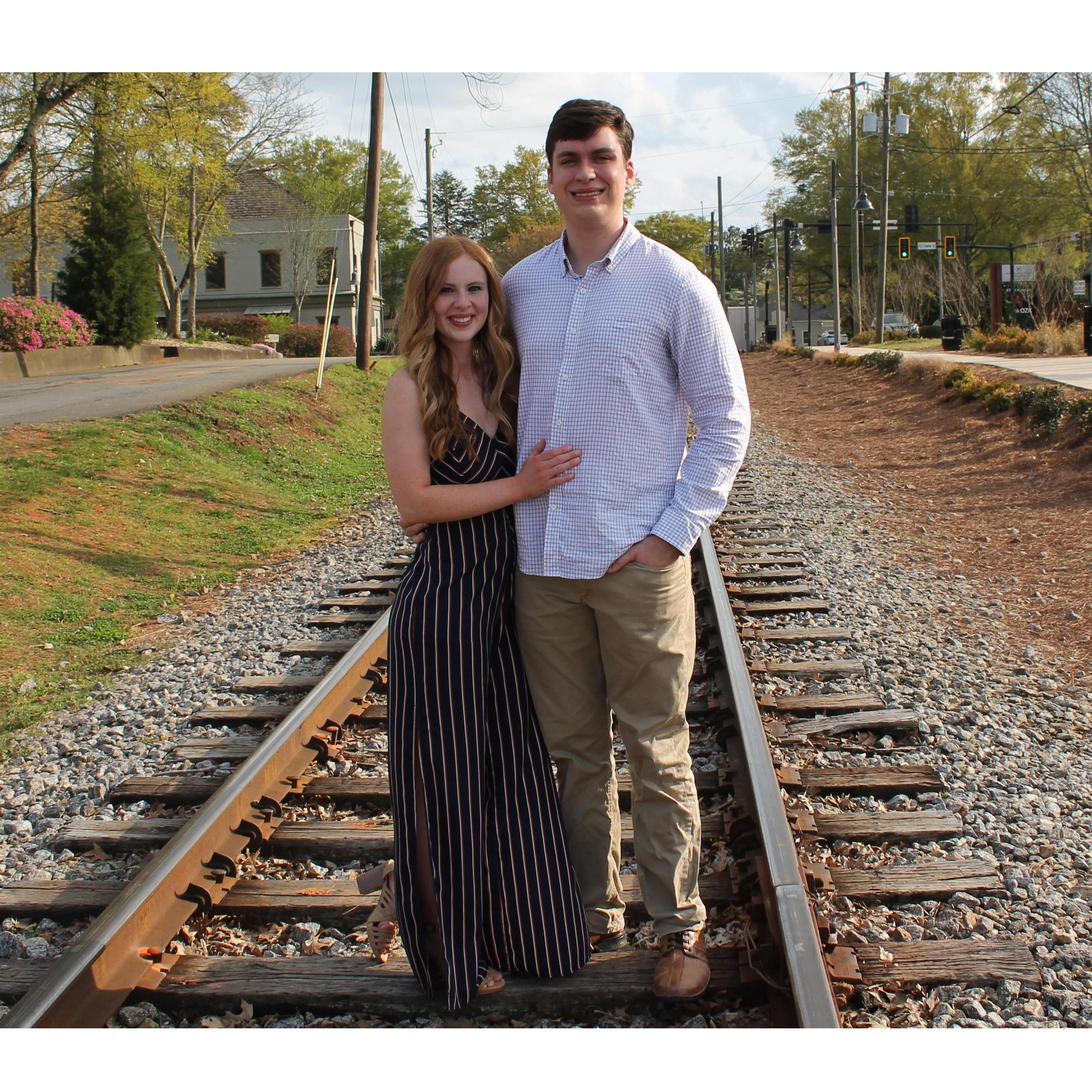 Woodstock Railroad tracks