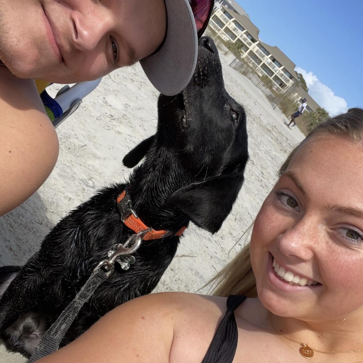 Cash’s first beach trip!