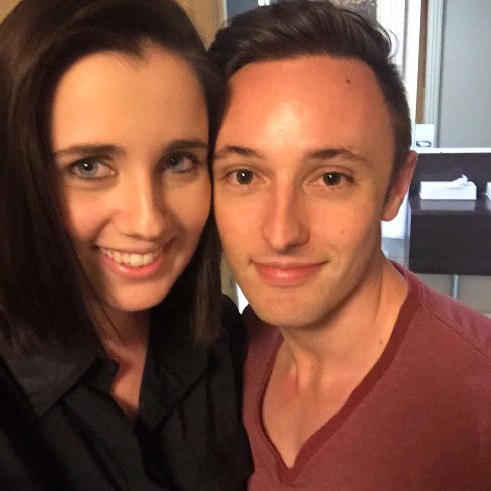 Our first ever photo together!
