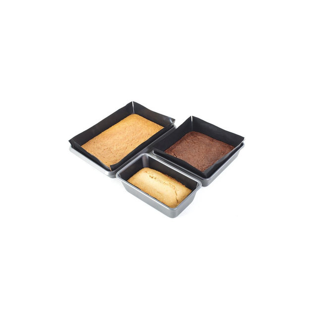 Baking Pan Liners - Set of 3 Nonstick Reusable Baking Liners