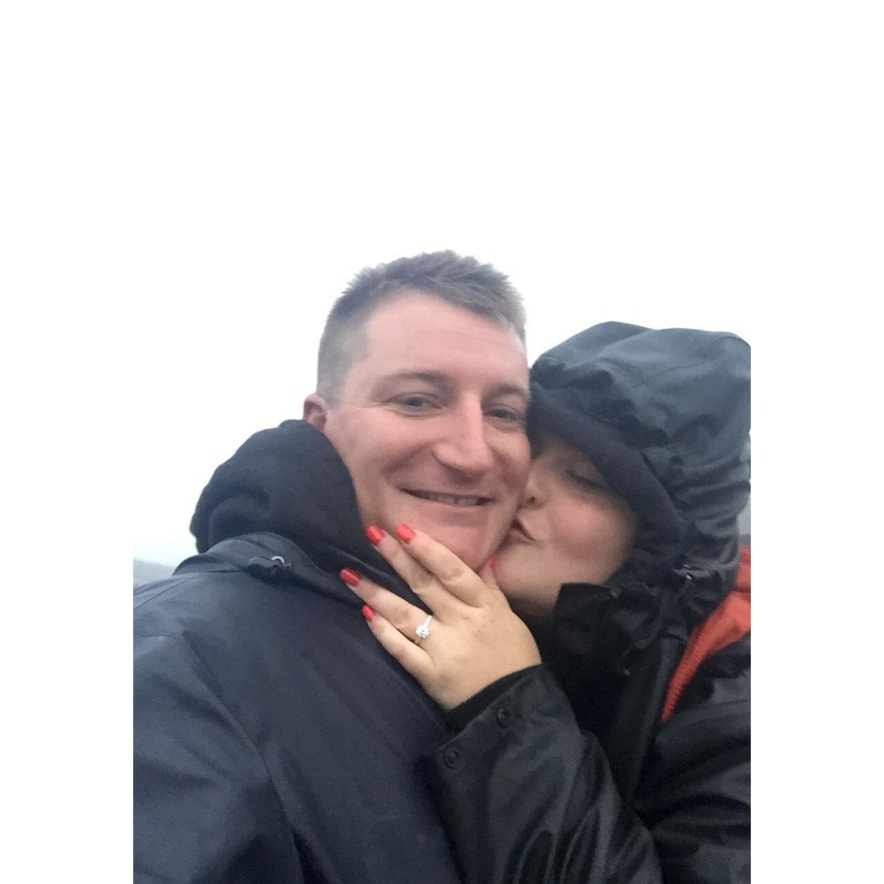 The day I said YES to my forever hunny.