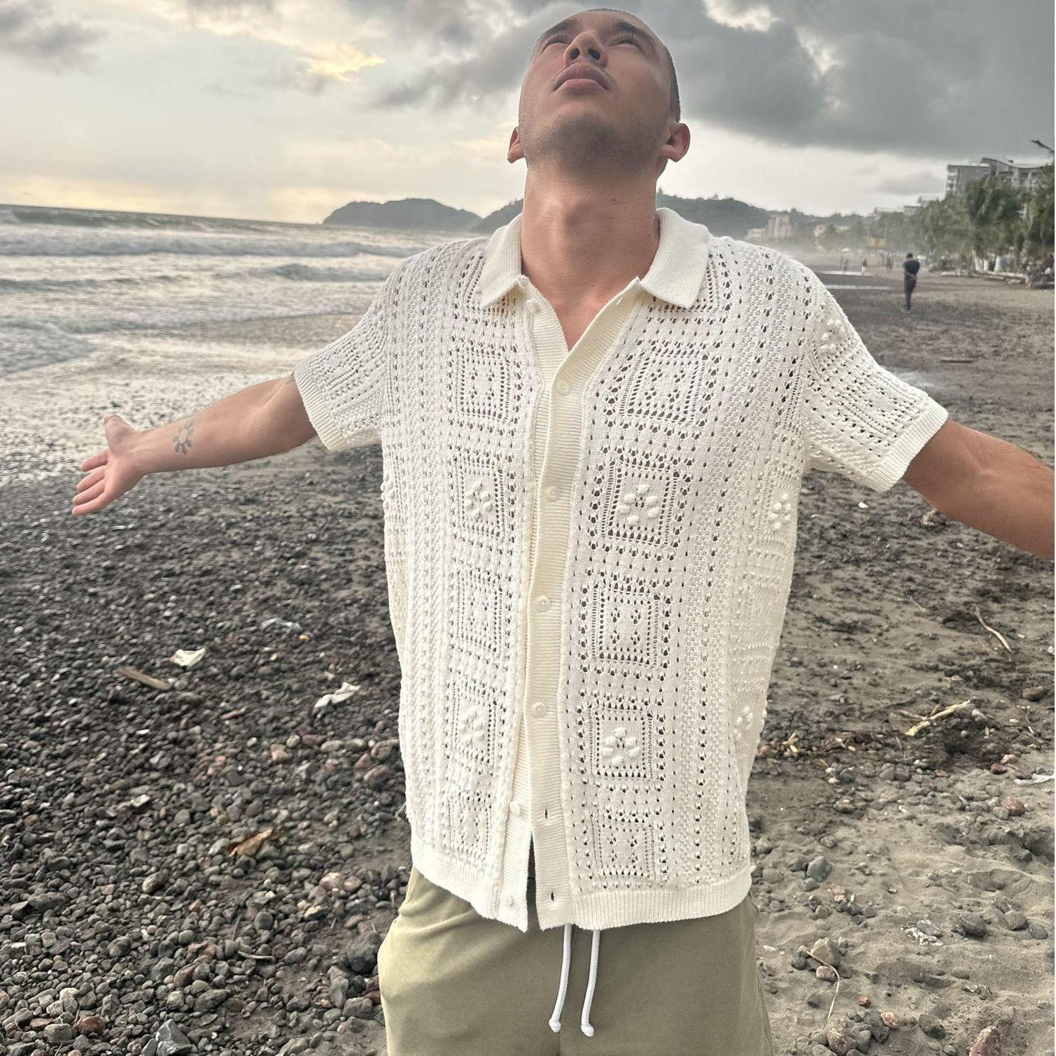 Is his pocket shaped like a ring box?… everybody STAY CALM. (It ended up absolutely pouring rain right after this, so he proposed the next morning at sunrise instead.)