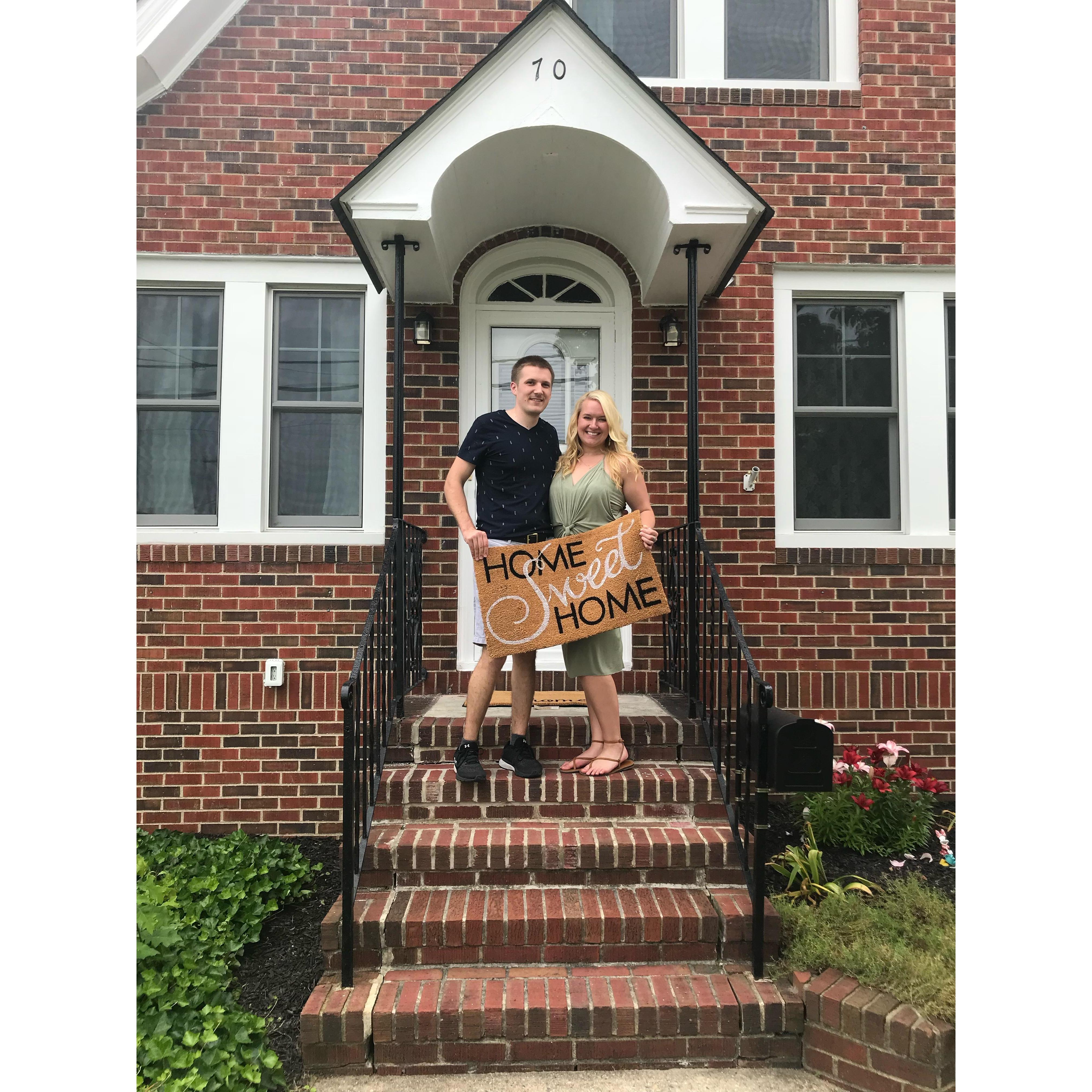 The Milestones: 
After a couple years of dating, complete with plenty of races, adventures and some pretty big career changes, Caitlyn and Ryan bought their first home in June 2019.