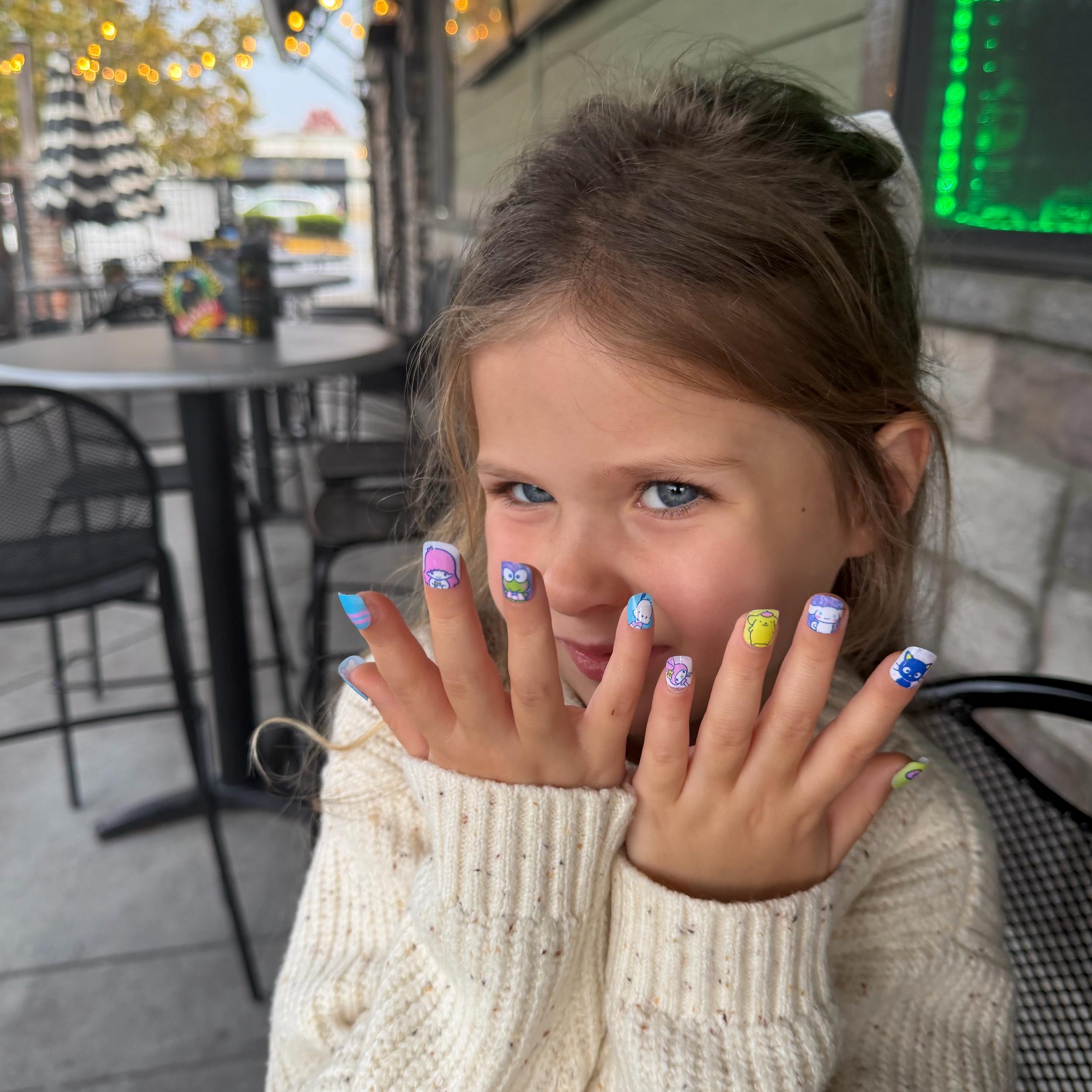 Nails For The Wedding for Hazel and Bennie Ann