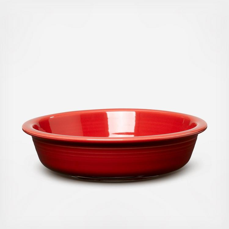 Red Plastic 4-Piece Bowl Set
