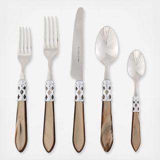 Aladdin Brilliant 5-Piece Flatware Set, Service for 1