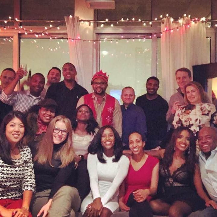 Snowy holiday party - 2016