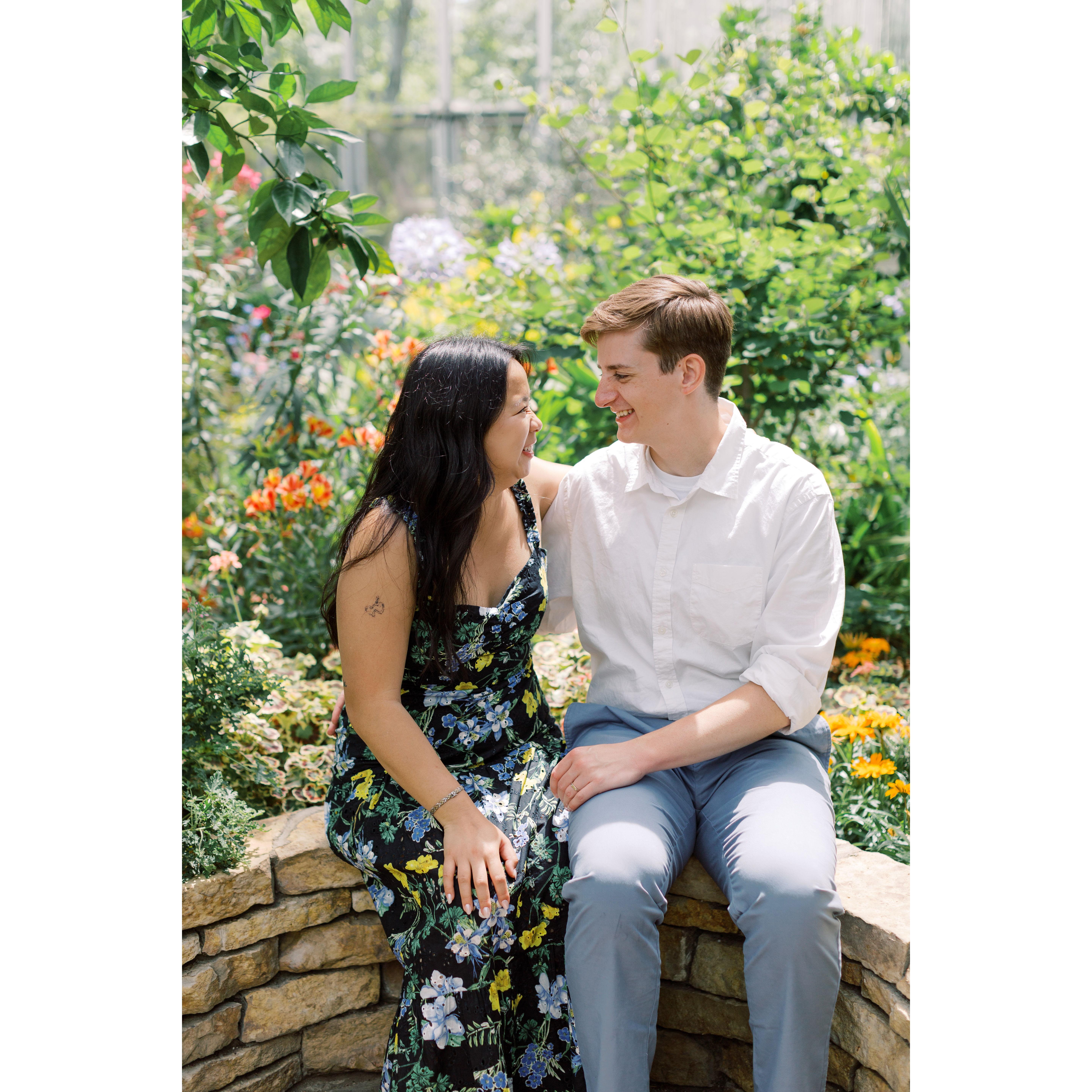 We are now happily engaged and ready to start this next chapter as husband and wife!