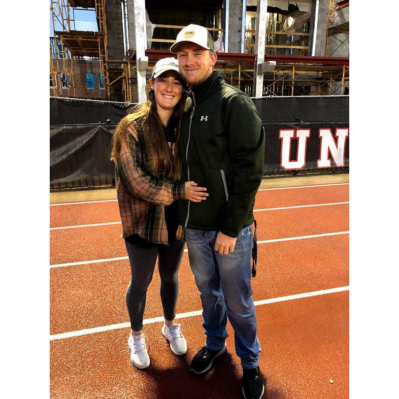 Our first photo together!