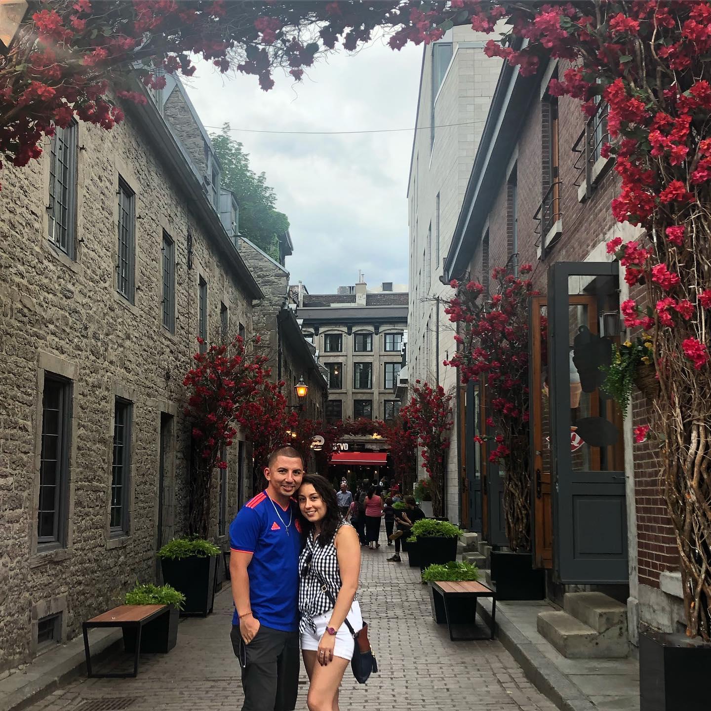 Our first international trip together (Montreal, Canada)