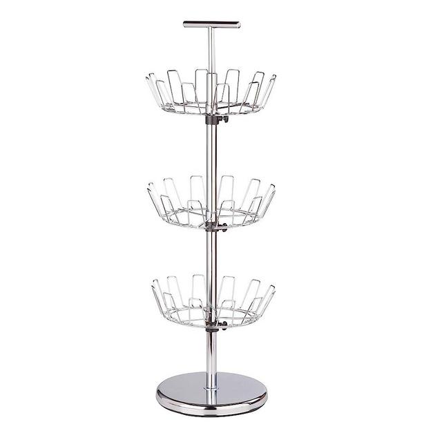 Honey-Can-Do 3 Tier Chrome Shoe Tree, 25 lbs