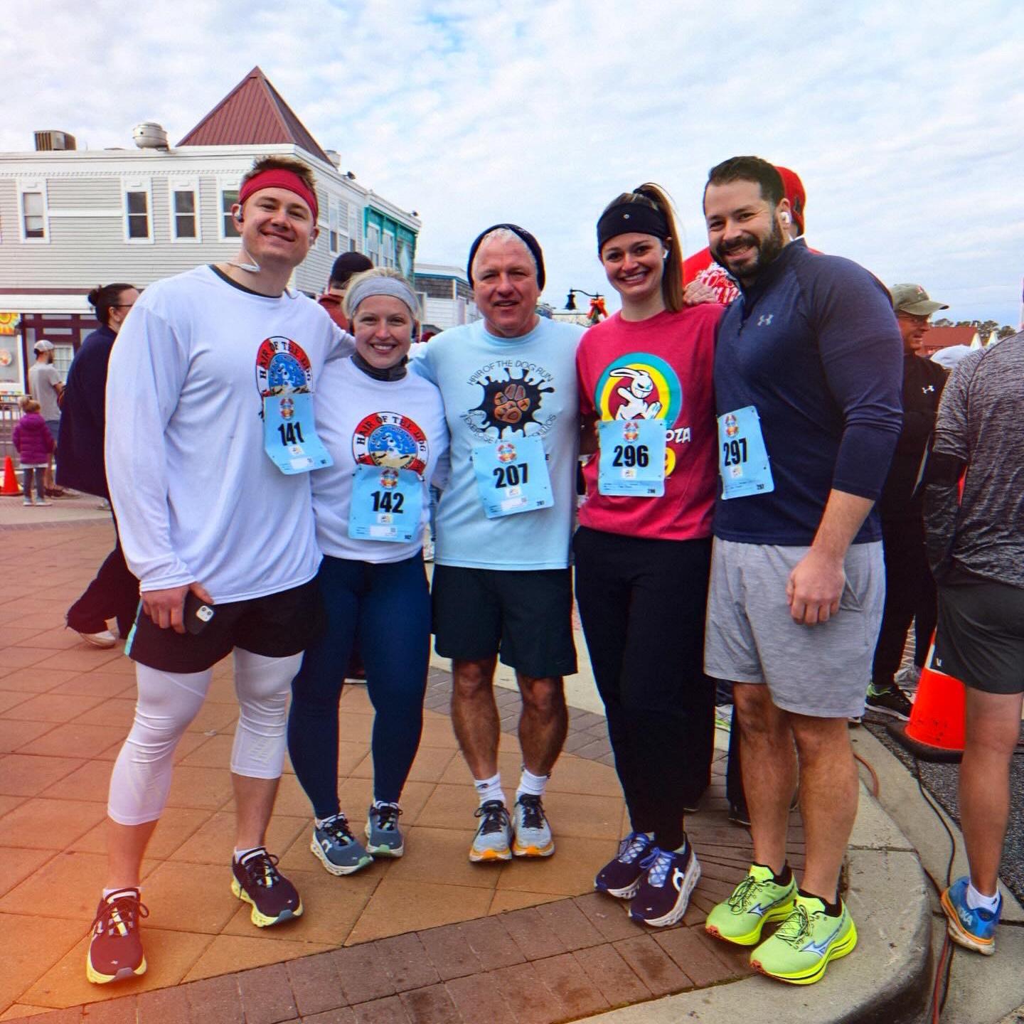 New Year’s 5K in Bethany Beach with Aunt Sue and Uncle T - 2024