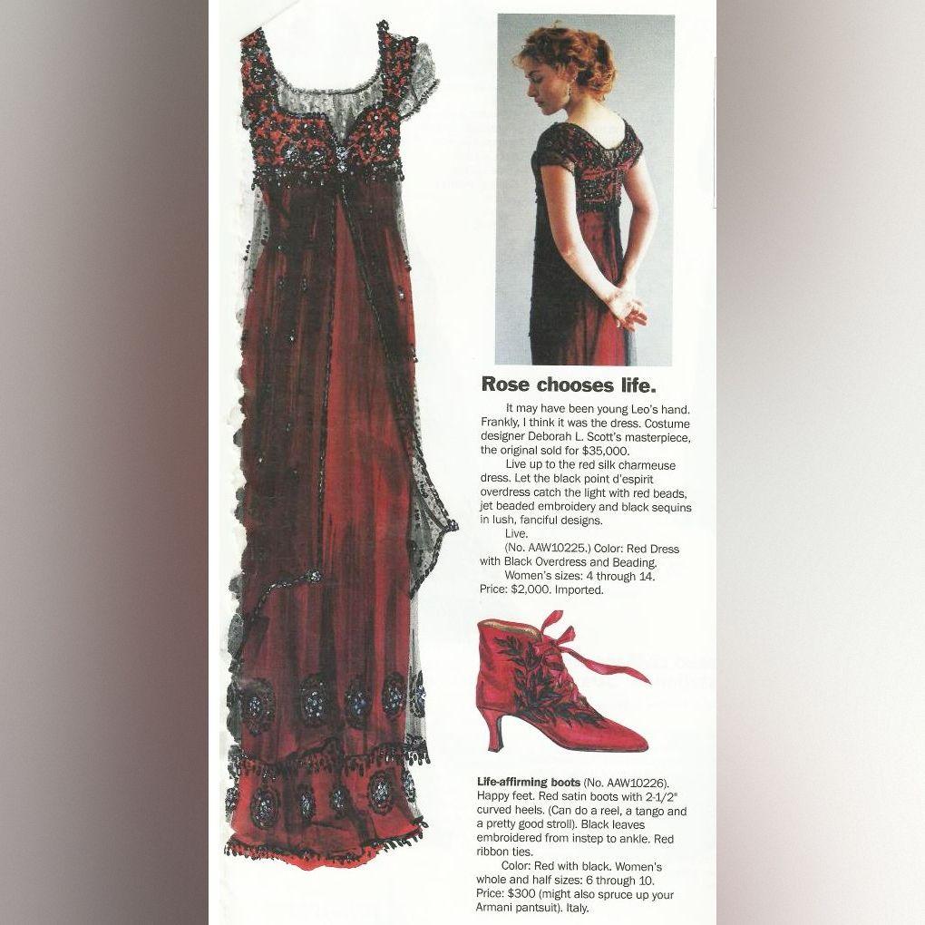 Rose's outfit from Titanic