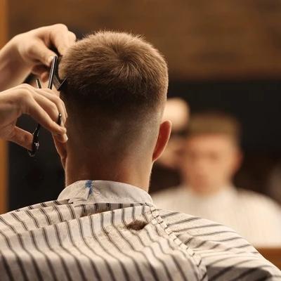 Wedding Barber Shop Trip for the Groom