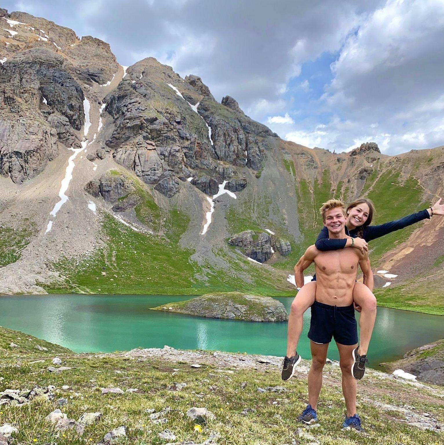 First hiking trip to the San Juans and also Bryce's favorite photo for reasons you can understand