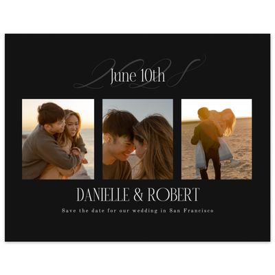 Black Wedding Digital Save the Date - Palenque Photo