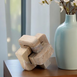 Neutral Modern Marble Knot