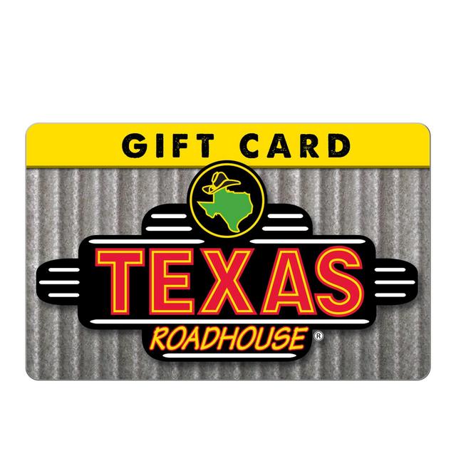 Texas Roadhouse $50 Gift Card (email Delivery)