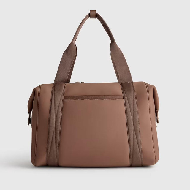 All-Day Neoprene Duffle Bag - Espresso