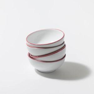 William White Starry Cereal Bowl in Red