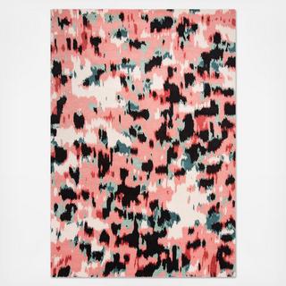 Murray Watercolor Leopard Rug