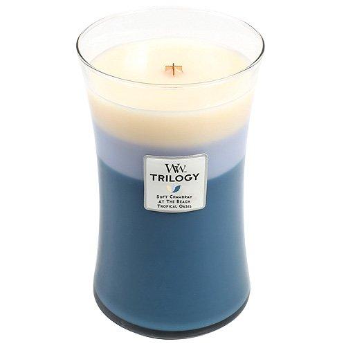 WoodWick 93954 Beachfront Cottage Trilogy, Candle, 21.5 Ounce