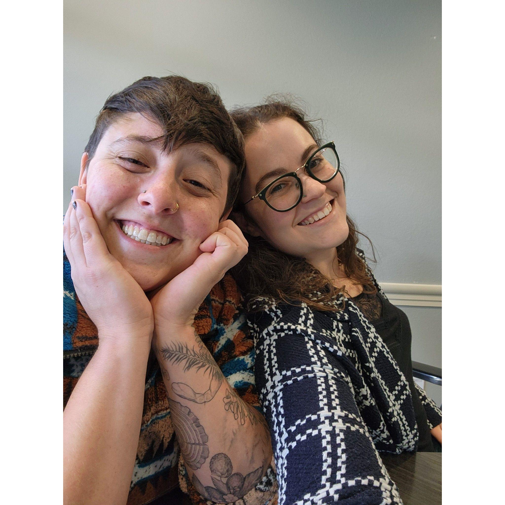 Before signing papers for our first home!