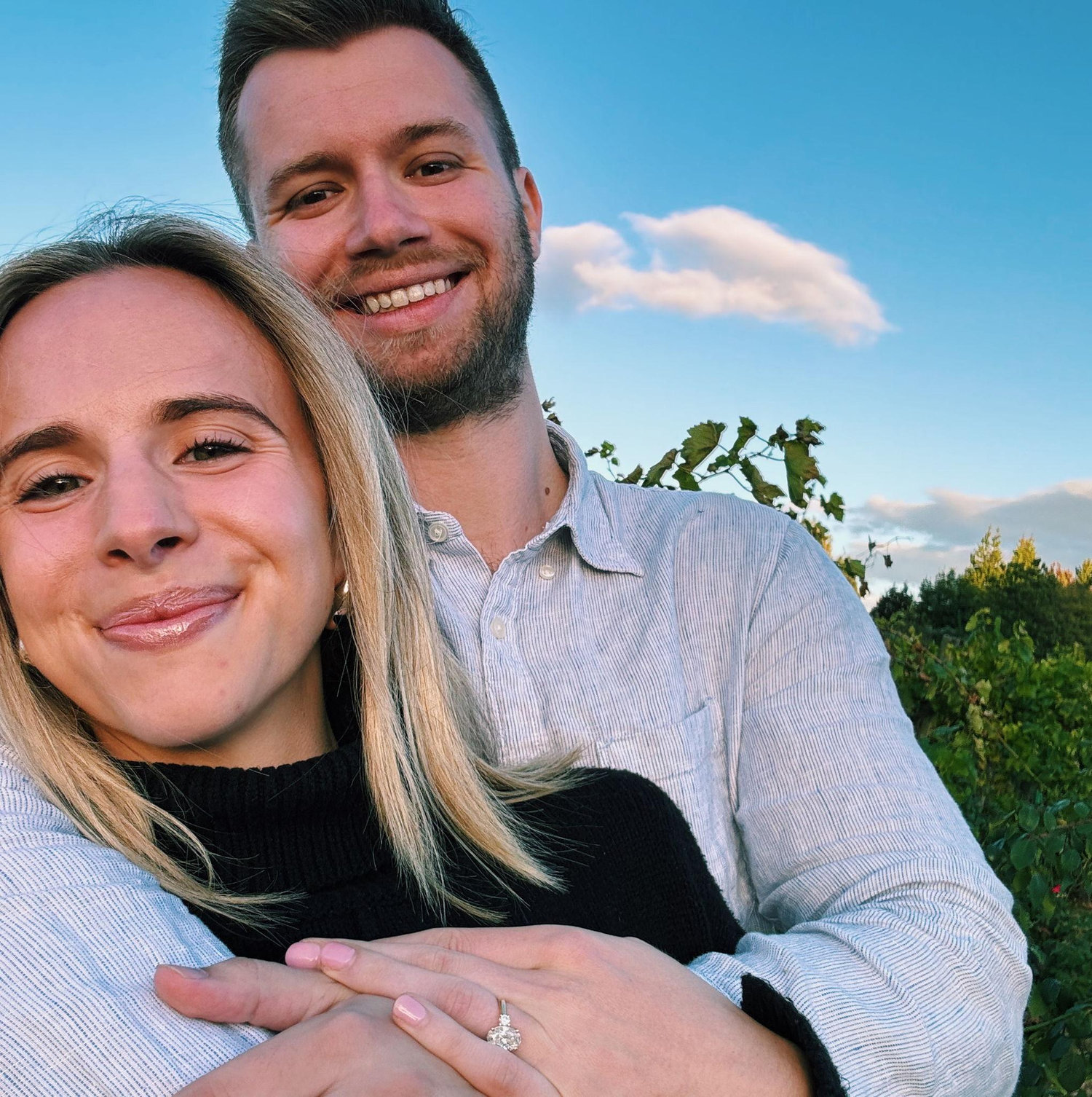 Celebrating our engagement in Portugal