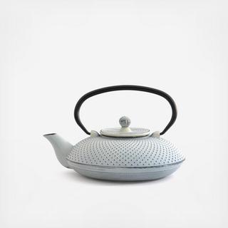 Cast Iron Dot Teapot
