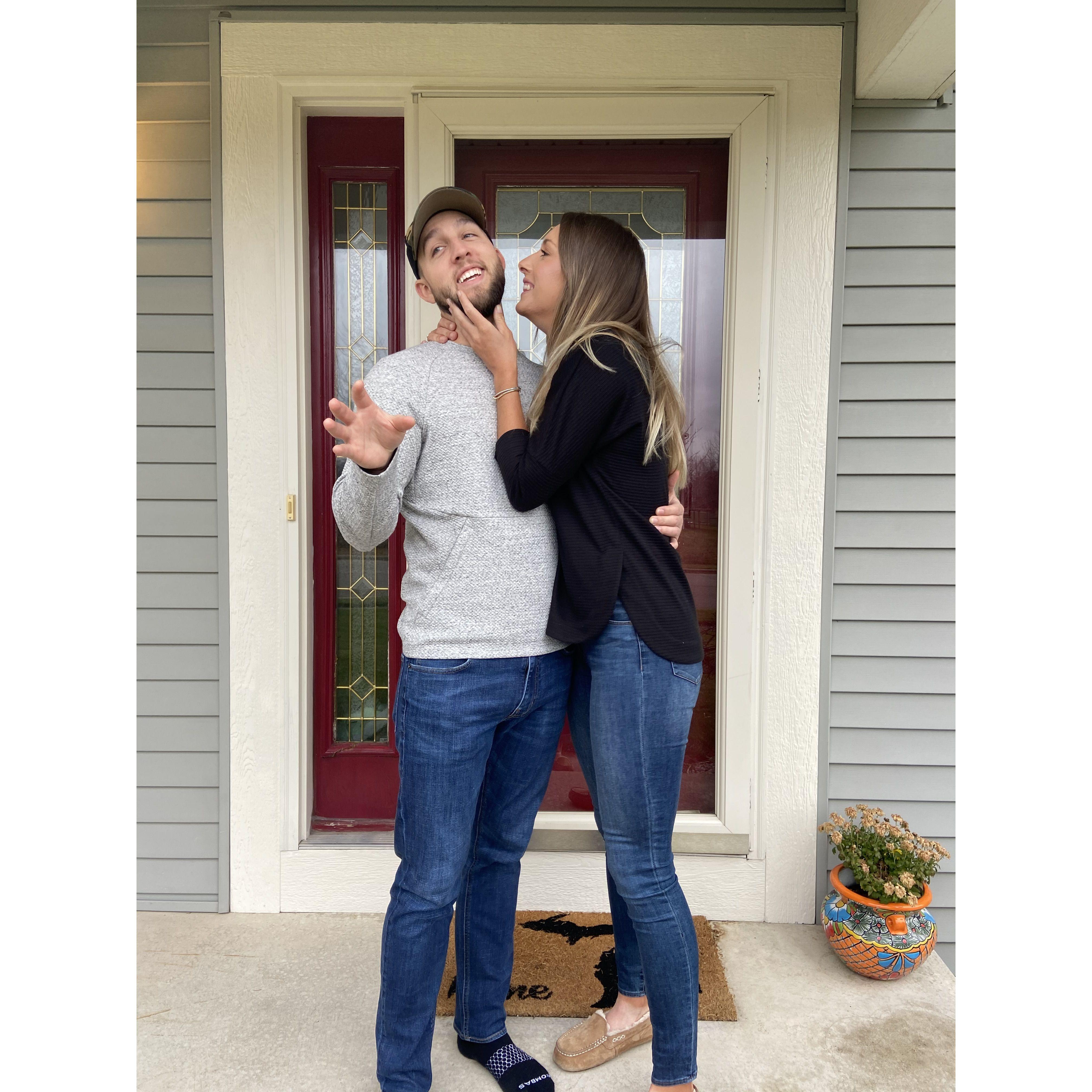 Thanksgiving "kisses" part 1.