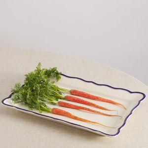 Hand-Painted Ceramic Platter