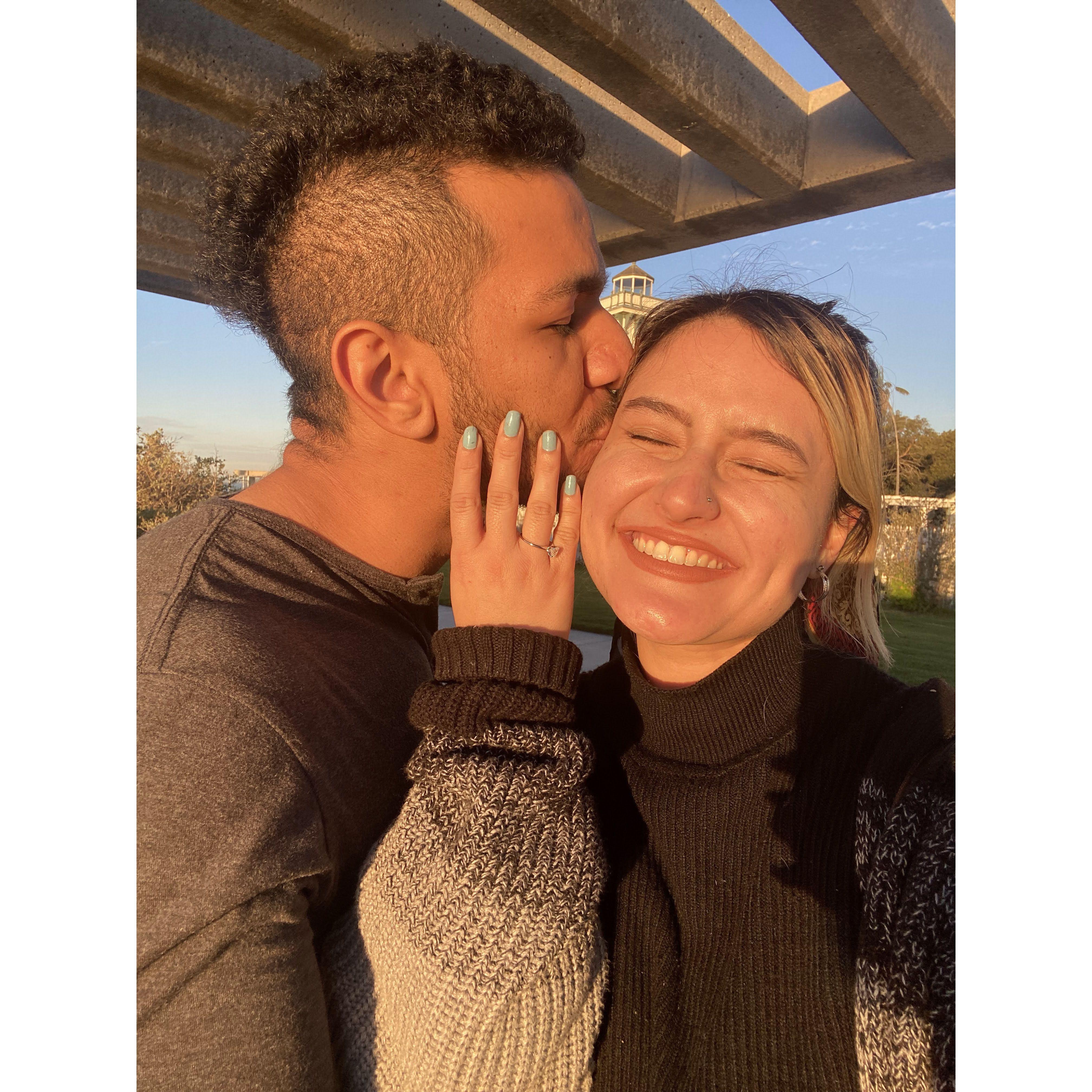 Fran said Yes!