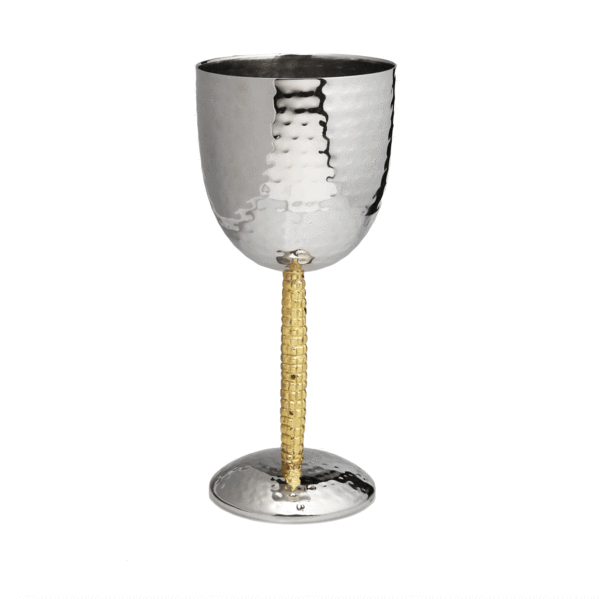 Oversized Goblet with Mosaic Design
