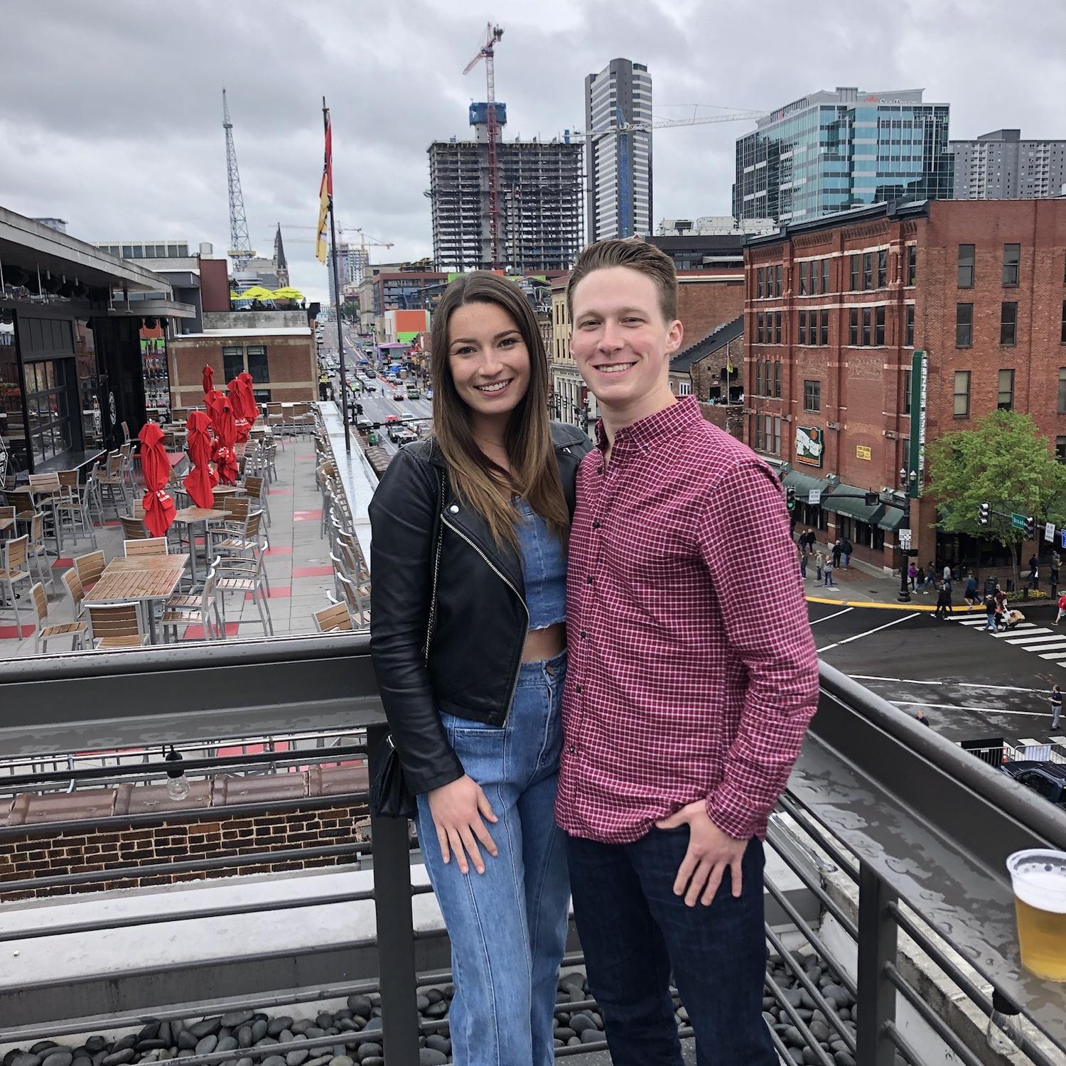 Olivia’s first away Sig Pi date party in Nashville! Memorable moments include seeing Billy Ray Cyrus perform ‘Old Town Road’ and Keegan riding a mechanical bull