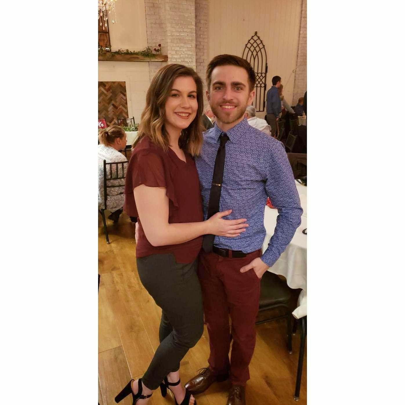 The first wedding we went to together! This is where Darian met a lot of Dalton's extended family.