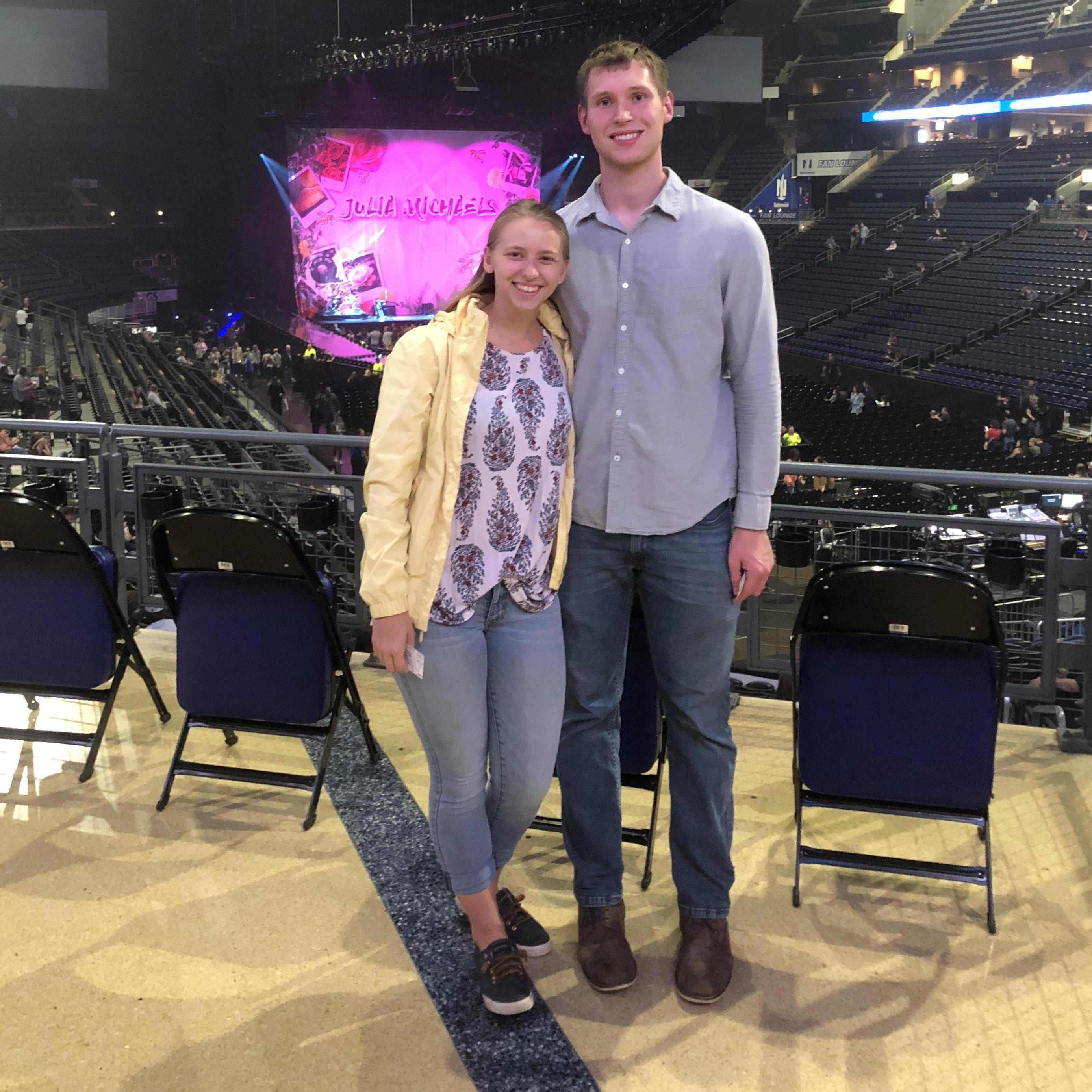 Our first concert together was Maroon 5. We had a blast.