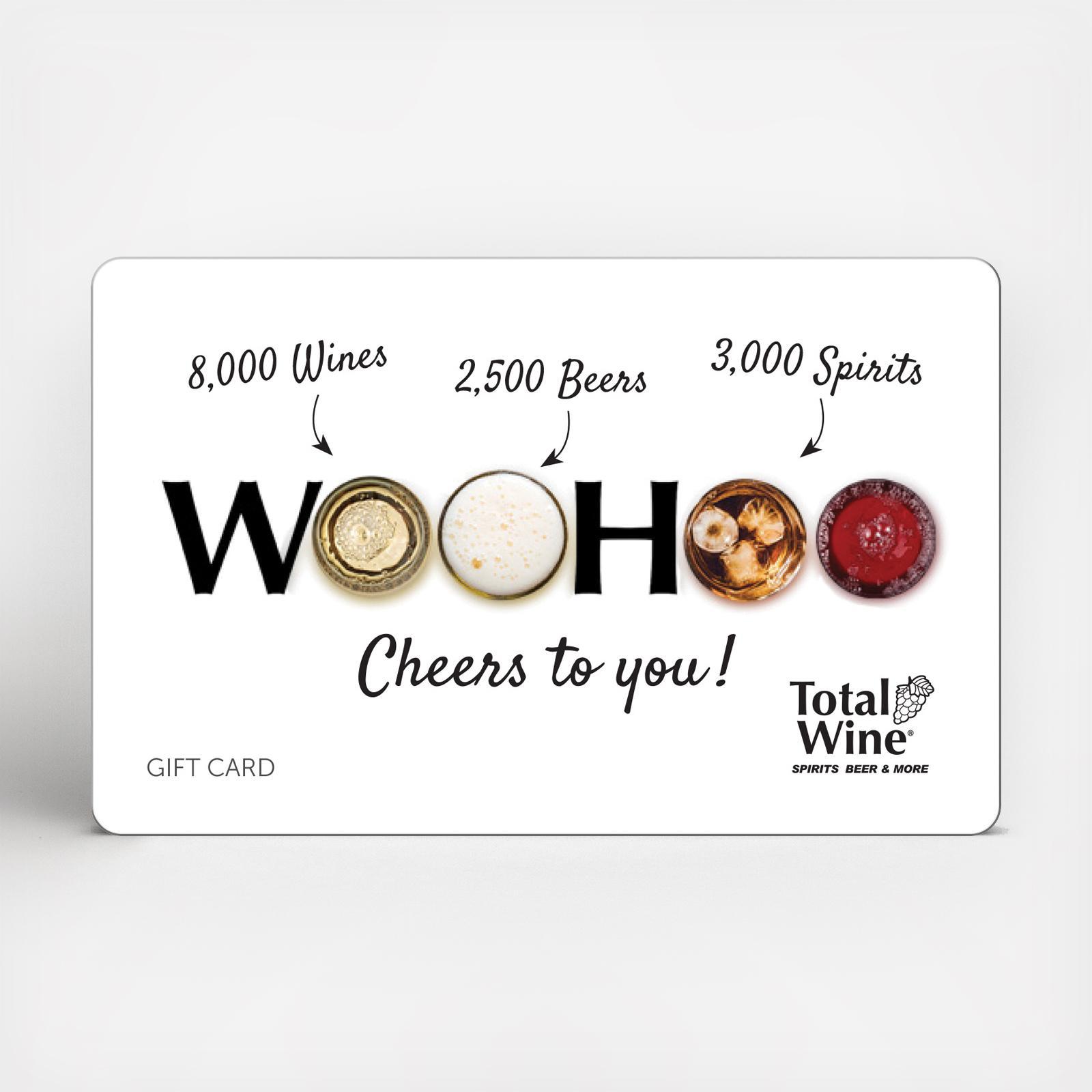 Total Wine & More, Total Wine & More Gift Card Zola