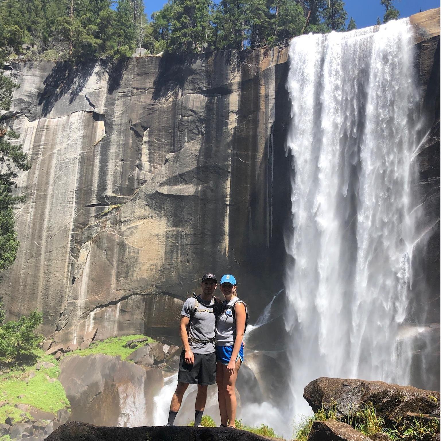 Vernal Falls Yosemite, CA August 2019
